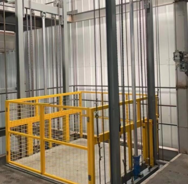 永州导轨式升降机一般加工周期